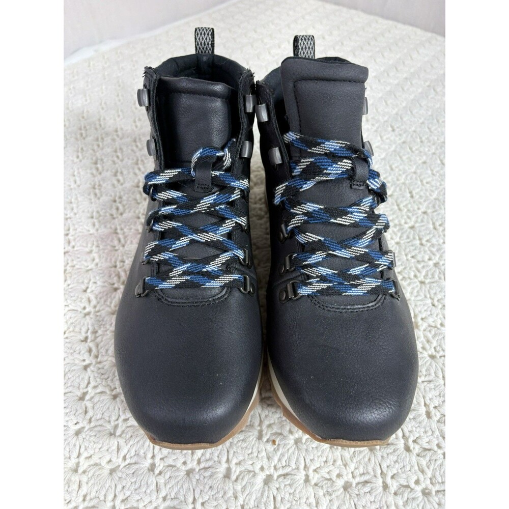 Merrell Boots Womens 10.5 Alpine Hiker Bootie Black Lace Vegan Leather J003594